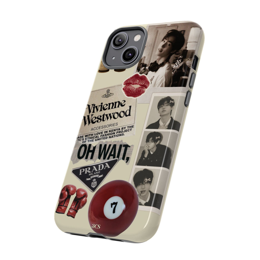 Retro Vibe Enhypen Sunghoon Phone Case