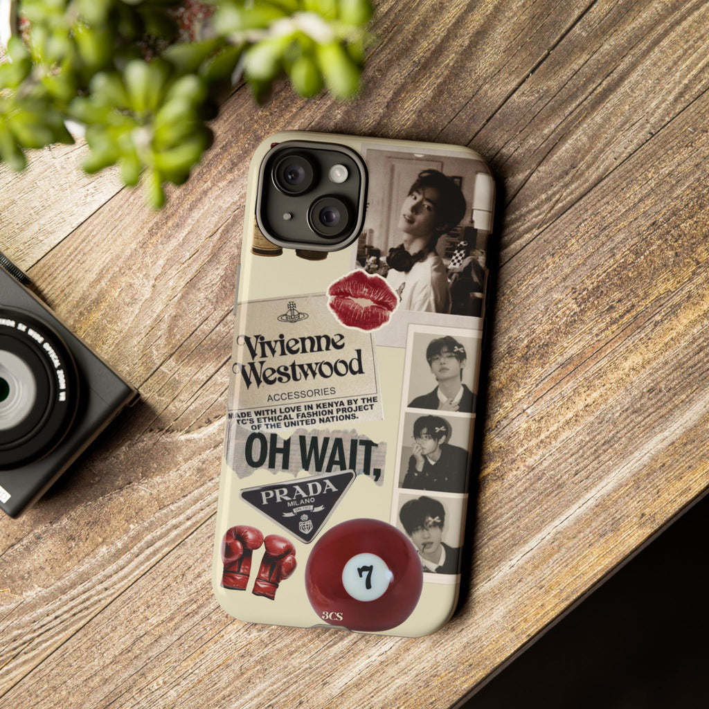 Retro Vibe Enhypen Sunghoon Phone Case