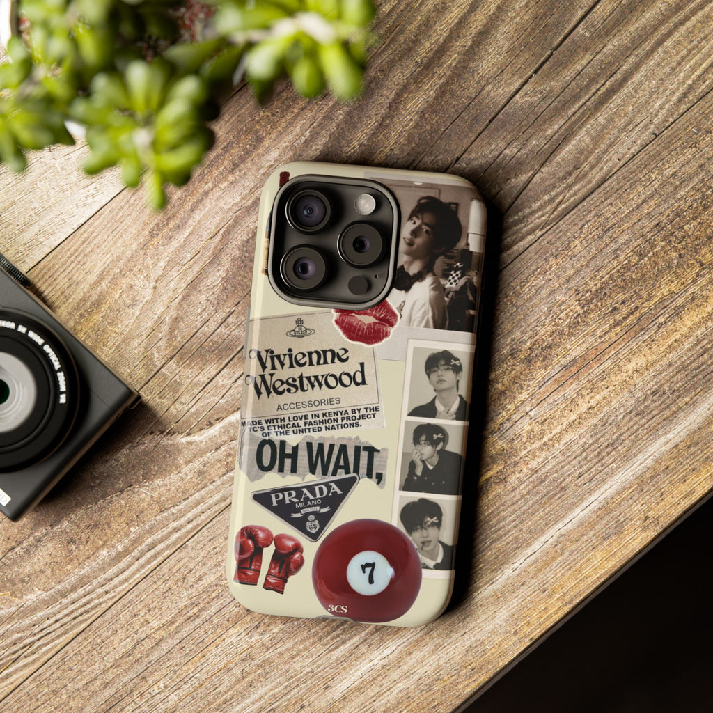 Retro Vibe Enhypen Sunghoon Phone Case