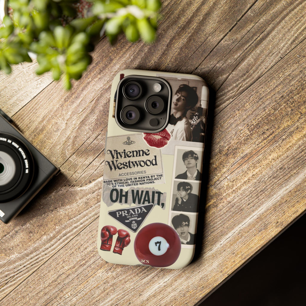Retro Vibe Enhypen Sunghoon Phone Case