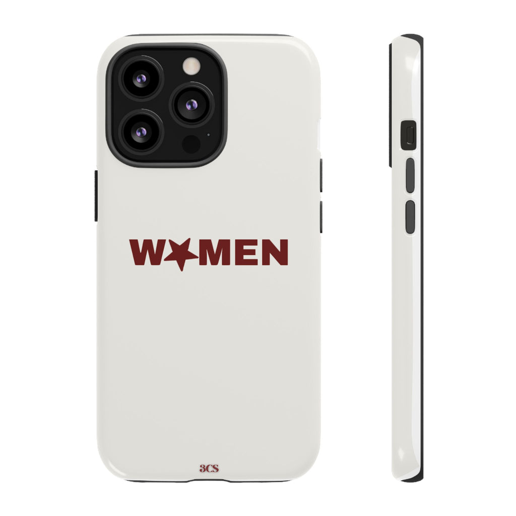Woman with Star tough phone case