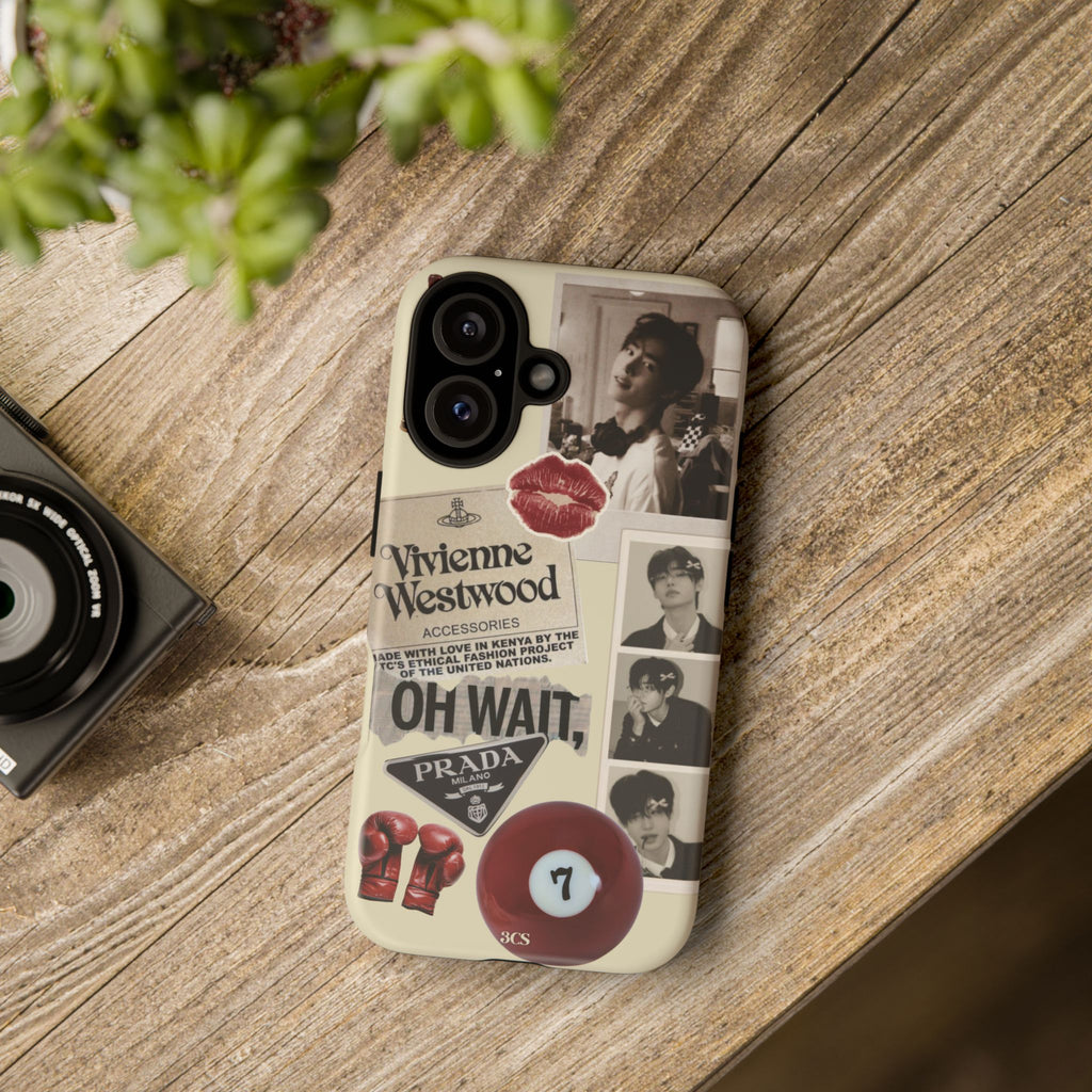 Retro Vibe Enhypen Sunghoon Phone Case