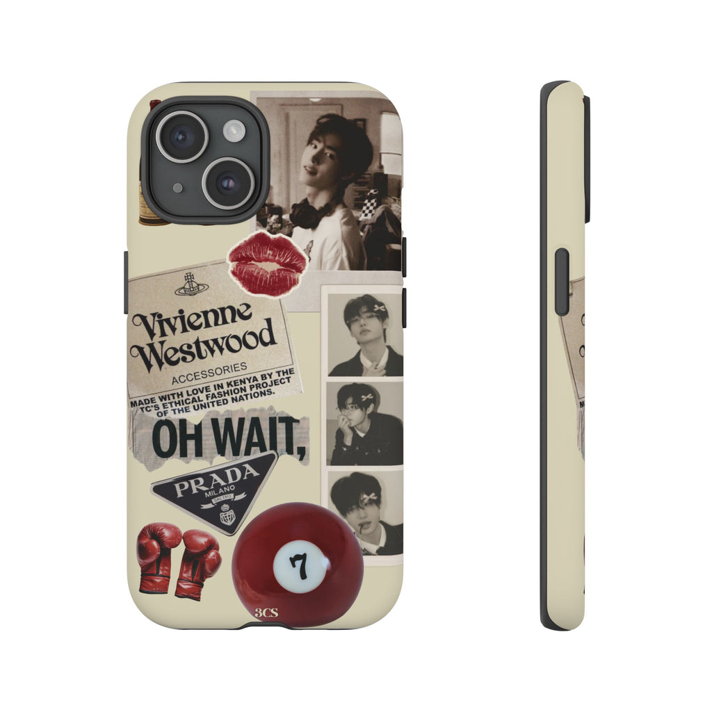Retro Vibe Enhypen Sunghoon Phone Case